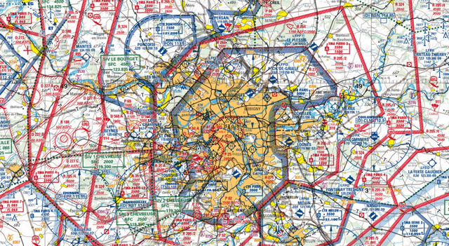 Navigation map